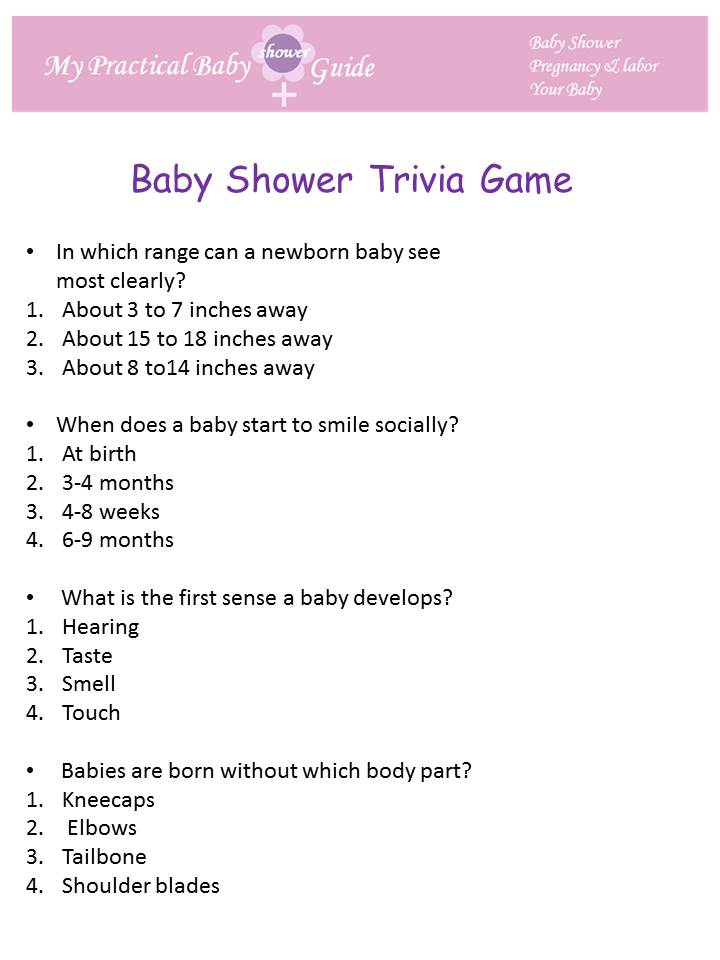 538 New baby shower game couple questions 404 Baby Shower Games 