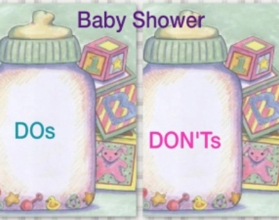 Baby Shower: DOs and Don’ts